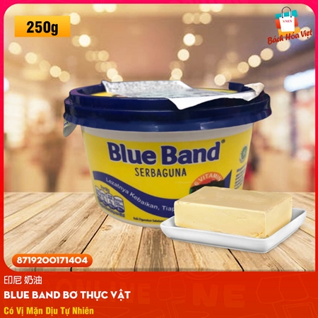 Bơ Thực Vật Hiệu BLUE BAND Margarine (Hộp 250g)